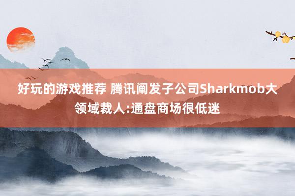 好玩的游戏推荐 腾讯阐发子公司Sharkmob大领域裁人:通盘商场很低迷